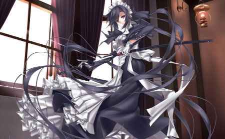 Аниме горничная убийца