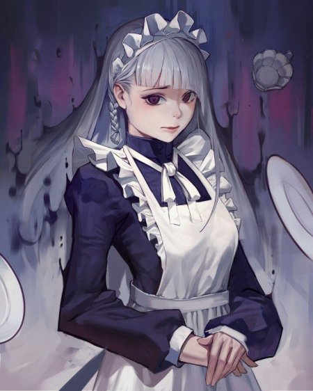 Аниме горничная ханако