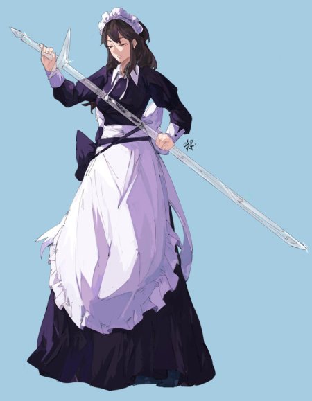 Горничная аниме