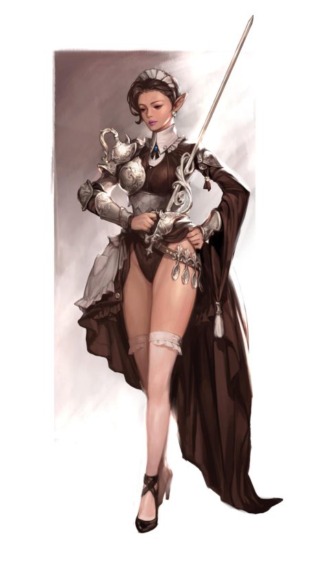 Воительница фэнтези