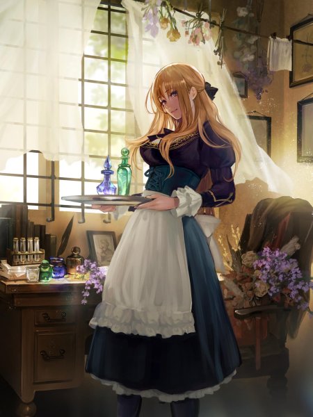 Аниме аристократка горничная