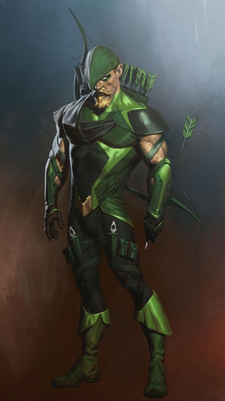 Инджастис зеленая стрела