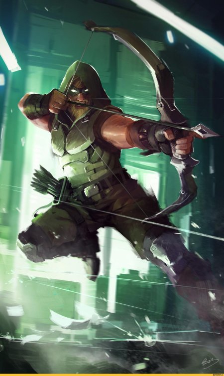 Зелёная стрела dc comics