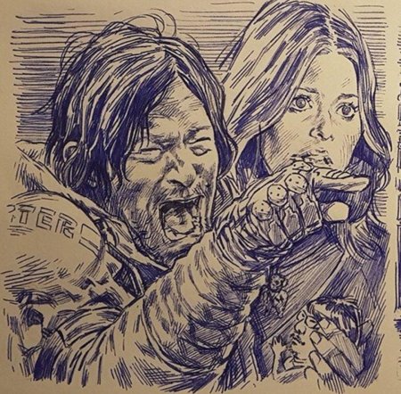 Ходячие мертвецы дэрил