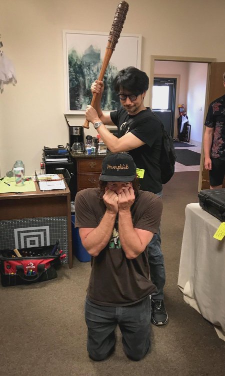 Хидео кодзима и норман ридус