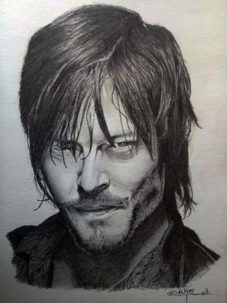 Дэрил диксон арт