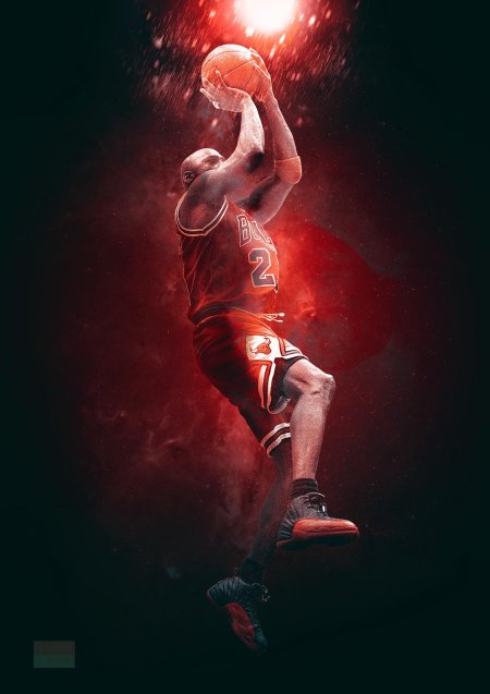 Майкл джордан прыжок