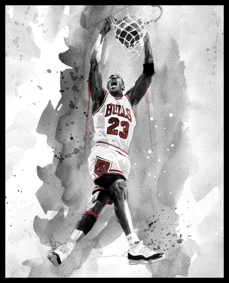 Майкл джордан арт