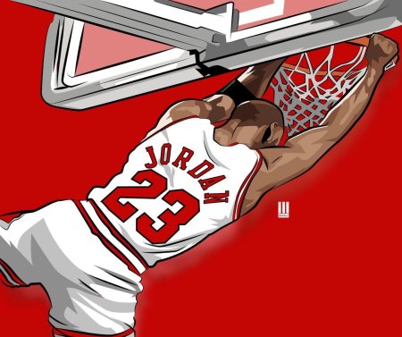 Рисунки баскетбол майкл джордан