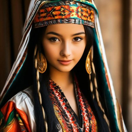 Красивая узбекская девушка