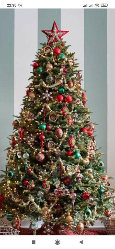 Стильная новогодняя елка