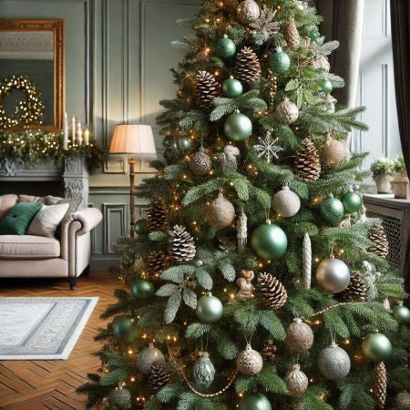 Дизайн новогодней елки