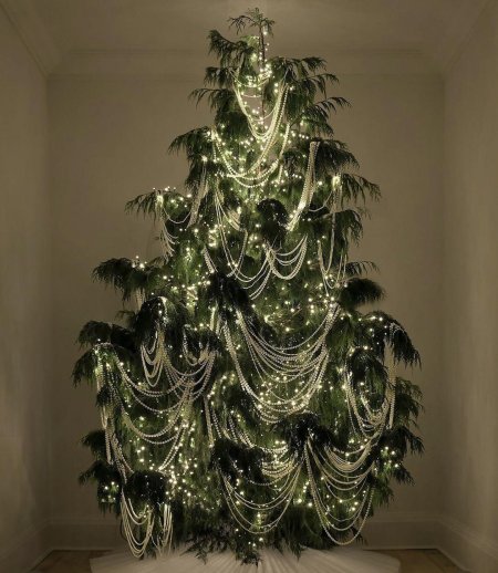 Дизайн новогодней елки 2025