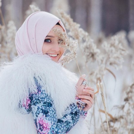 Красивая девушка мусульманка