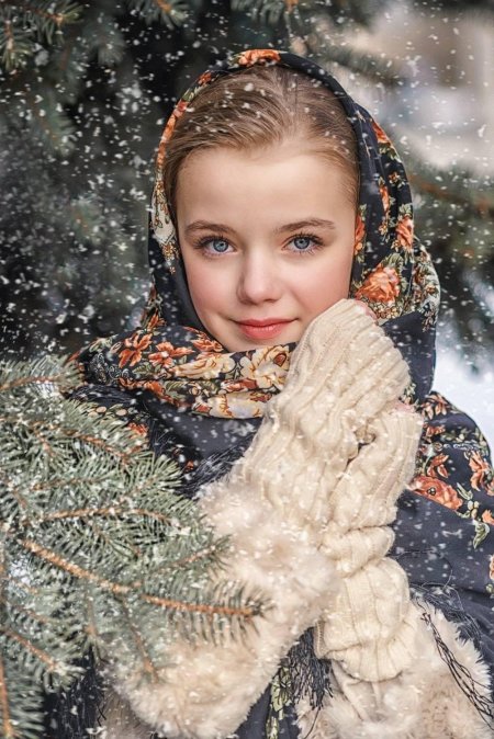 Фотосессия зимняя