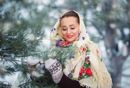 Фотосессия зимняя