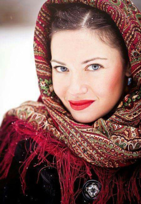 Платок зимний