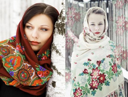 Платок палитра павлово посадский