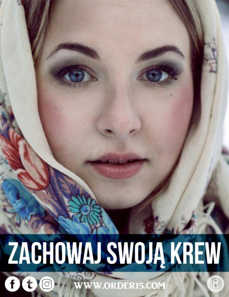 Девушка в русском платке