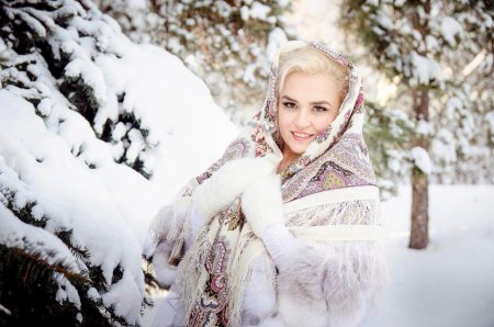 Фотосессия в русском стиле