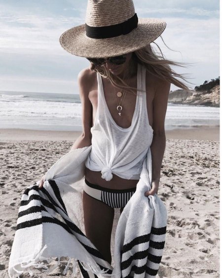 Летние пляжные образы