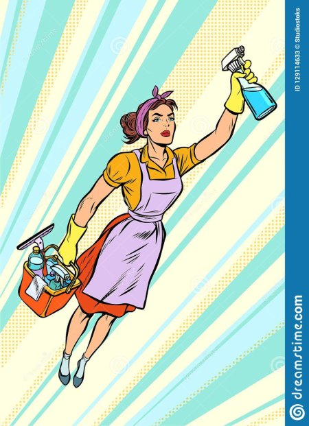 Поп арт уборка