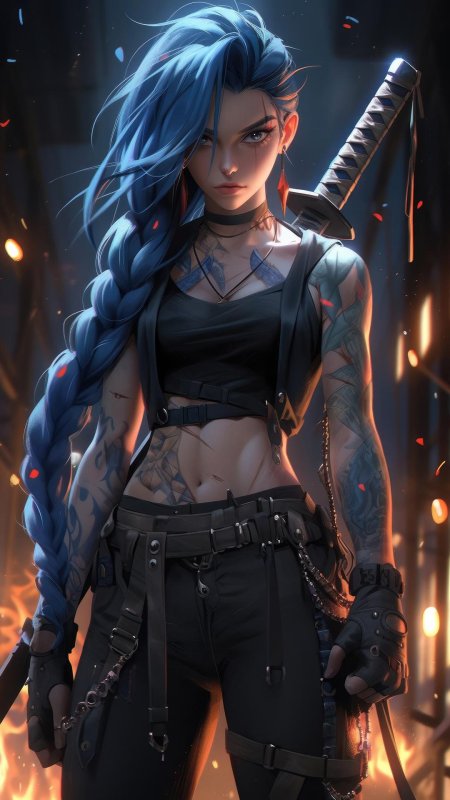 Джинкс лига легенд аркейн