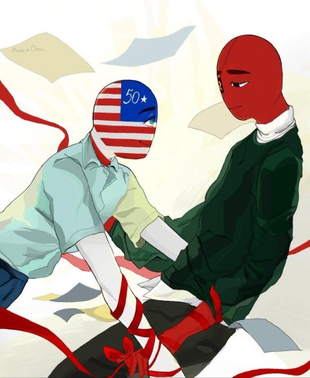 Countryhumans america x ussr