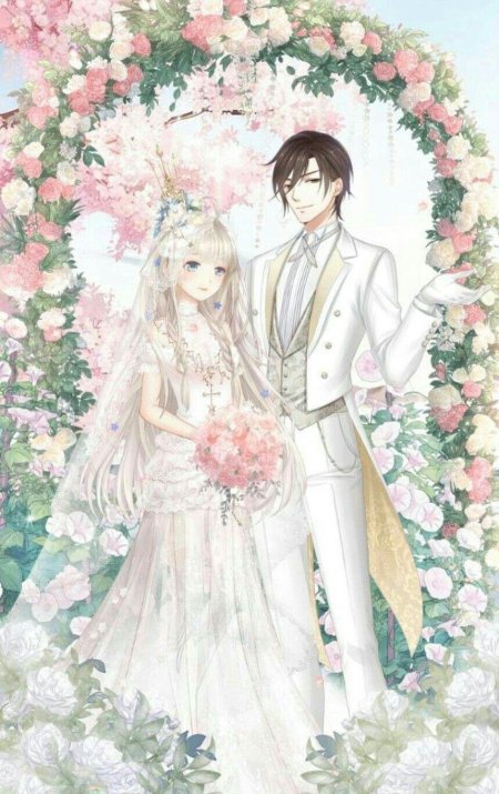 Аниме свадьба anime wedding