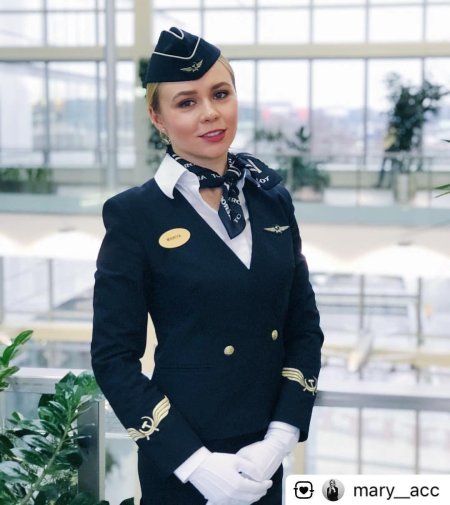 Бортпроводник аэрофлота мария
