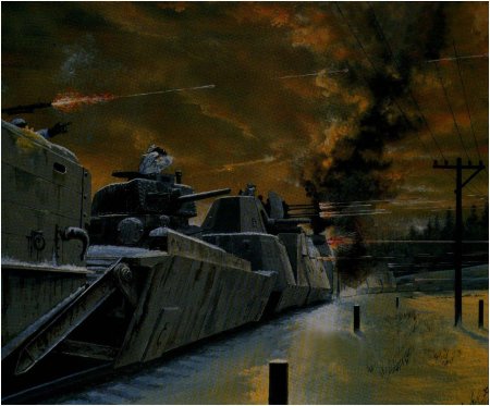 Бронепоезд арт метро 2033