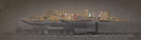 Бронепоезд дизельпанк