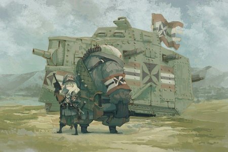 Дизельпанк танк