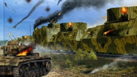 Бронепоезда второй мировой войны