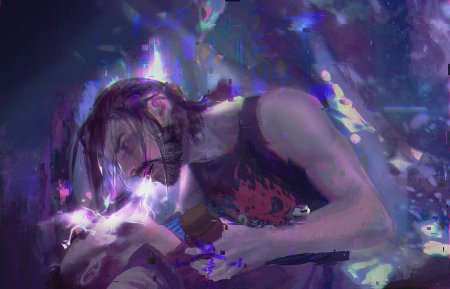 Джуди альварес cyberpunk 2077 арт