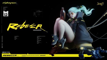 Ребекка киберпанк