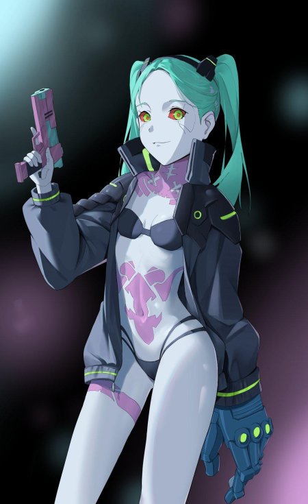 Ребекка киберпанк