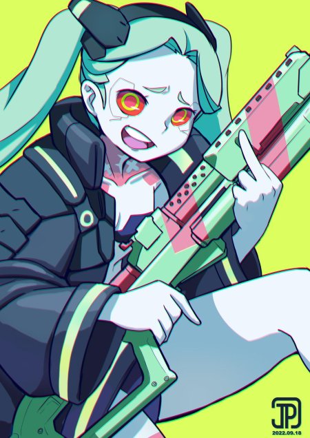 Cyberpunk 2077 edgerunners ребекка