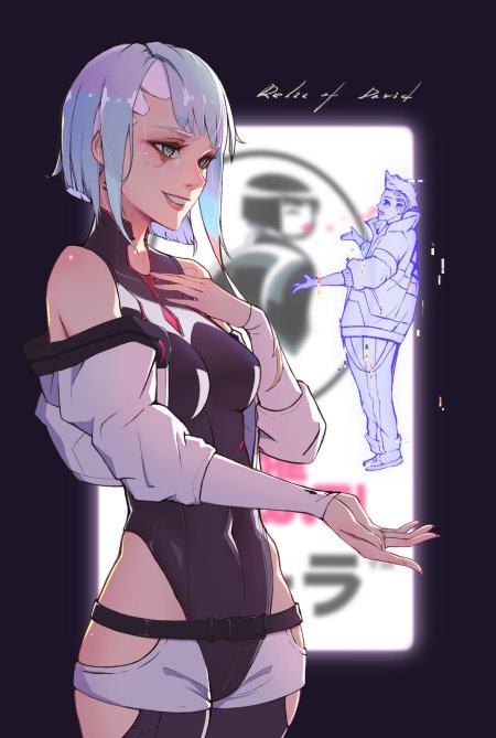 Cyberpunk 2077 edgerunners ребекка