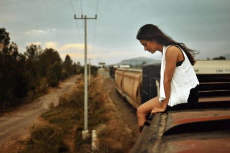 Чувственная девушка