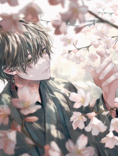 Аниме парень арт