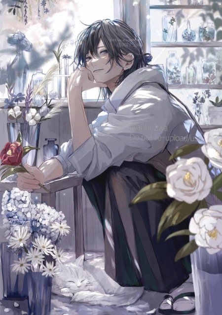 Милые аниме мальчики