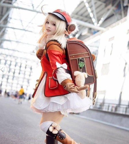 Косплей кли геншин импакт