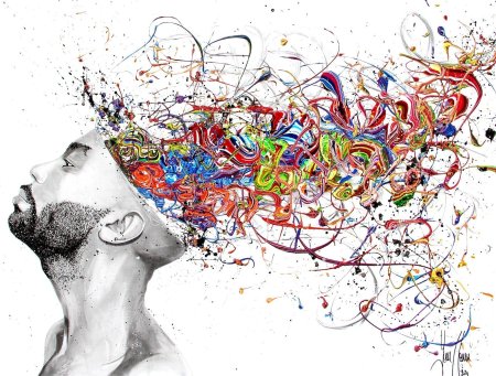 Мозг абстракция