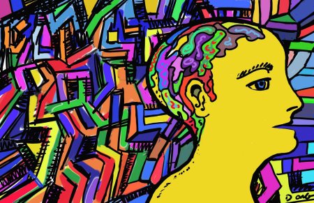 Мышление иллюстрация