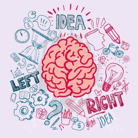 Мозг иллюстрация