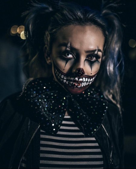 Хэллоуин макияж