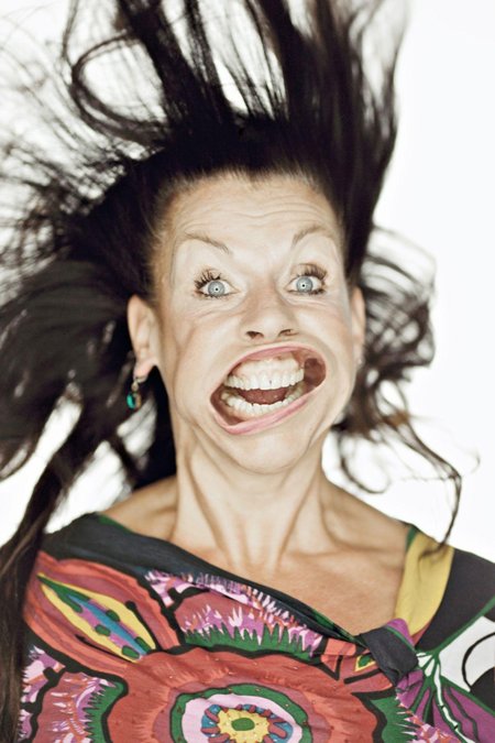 Сумасшедшая женщина