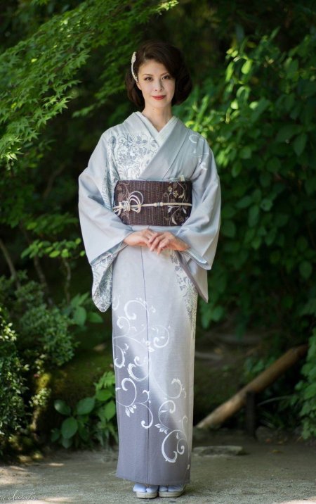 Японское кимоно юката