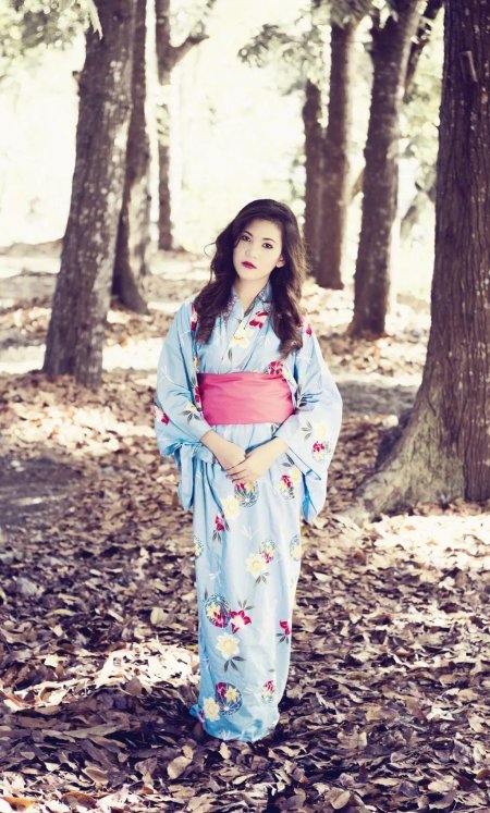 Традиционное японское кимоно